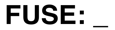 FUSE
