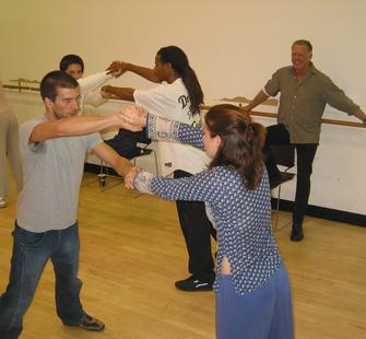 Jean-Louis Rodrigue working at the UCLA School of Theater, Film and Television