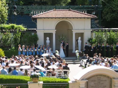 A wedding at Montalvo
