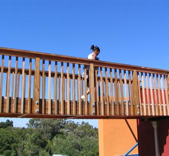 Young Art Student at the Lucas Artist Programs residency compound