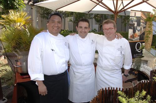Chefs from Quattro Restaurant