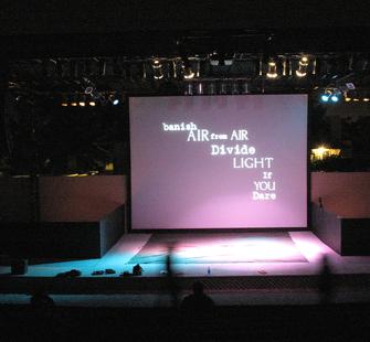 Divide Light Stage Projections