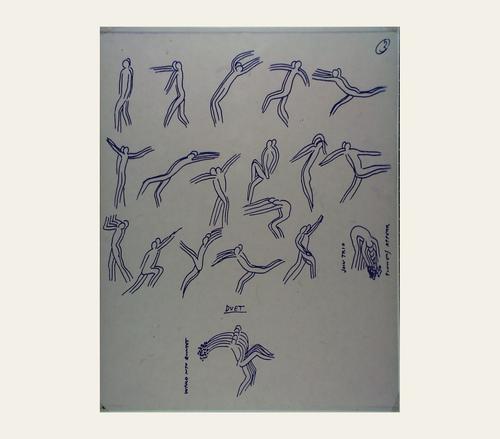 Remy Charlip : Dancers Drawing