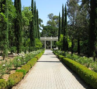 Montalvo Arts Center Weddings View Of Garden And Love Temple