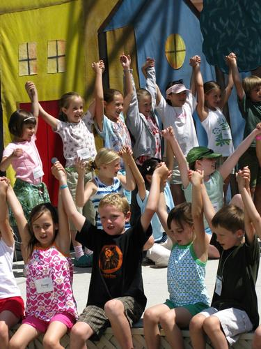 Kids in camp