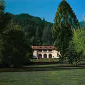 The Historic Villa from the Great Lawn