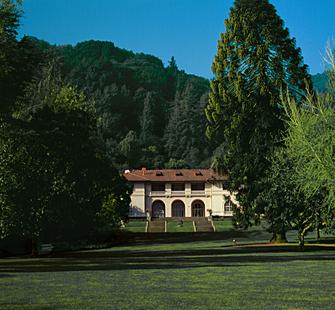 The Historic Villa from the Great Lawn