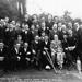 Senator Phelan hosts the Notre Dame football team at Montalvo, 1925