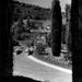A young couple on the grounds at Villa Montalvo