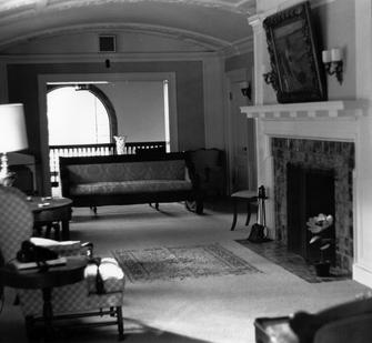 Montalvo's 2nd floor gallery, 1968