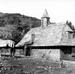 The Horse Barn, with the Villa in the background.