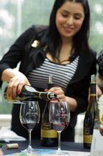 Pouring wine