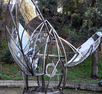 A scale model of "Organograph"