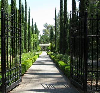 Entrance to Italianate Garden